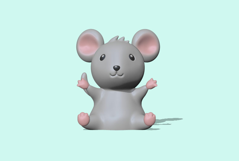3D file Cute Mouse 🐁 ・3D printable model to download・Cults